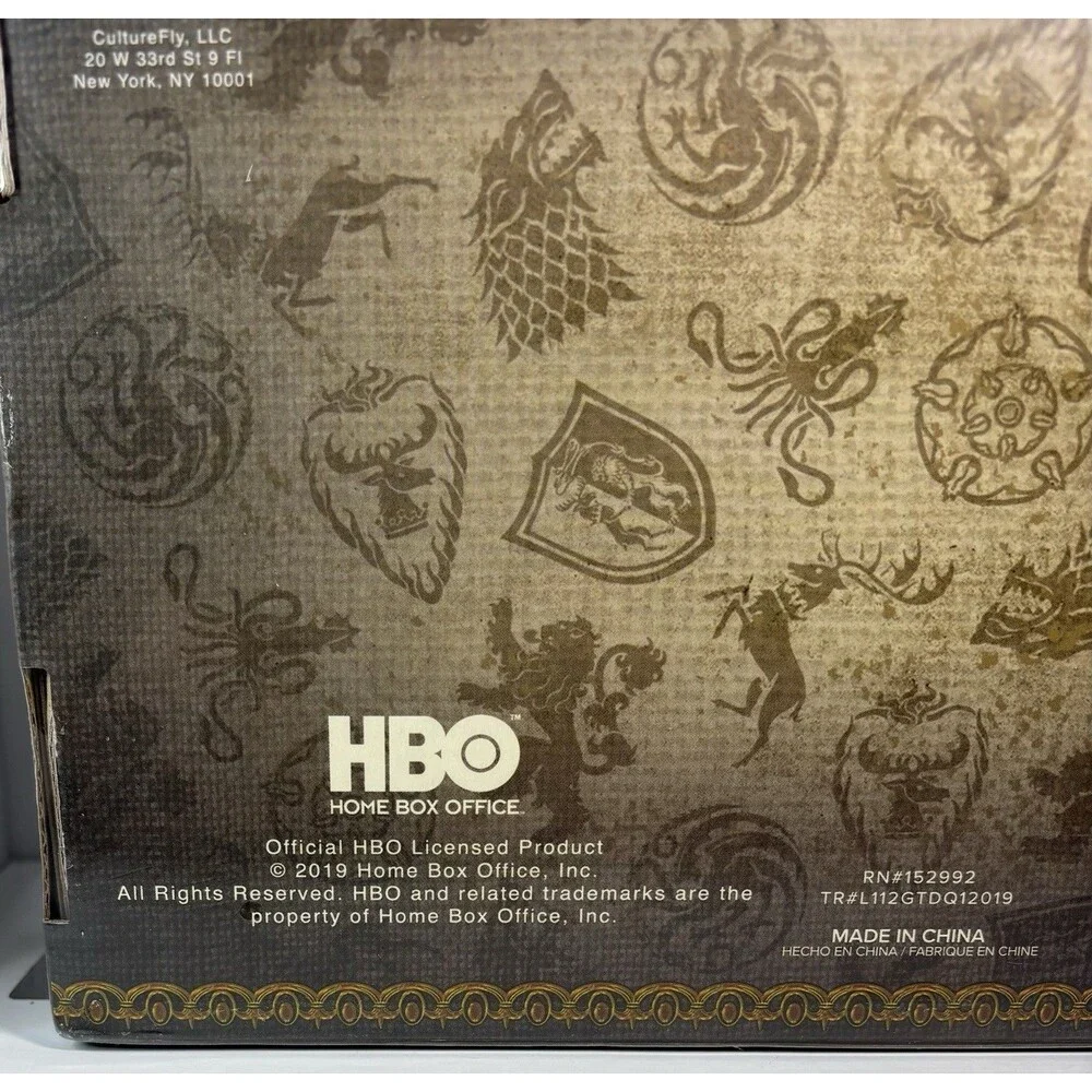 Game Of Thrones 2019 Culturefly Collectors Edition Box GOT Sealed